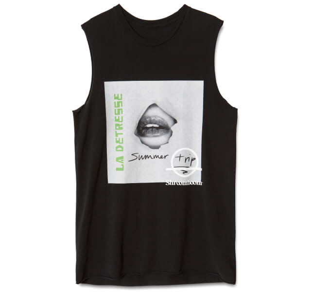La Detresse x SHROOMBOOM Summer Trip T-shirt Dress